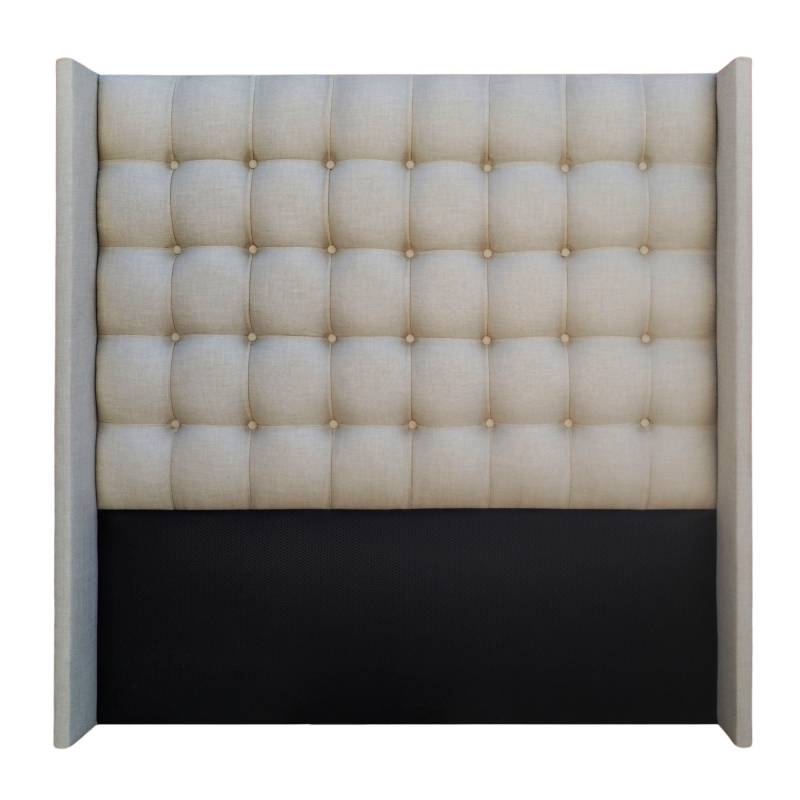 Nu Dekor - Benno Button Winged Headboard