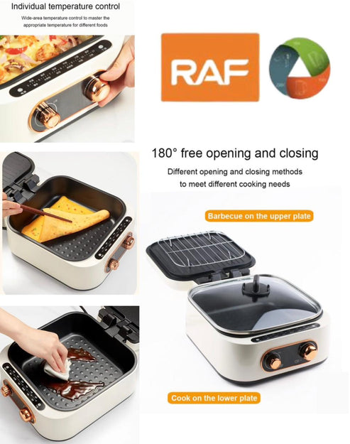 RAF 3 In 1 Hot Pot Grill