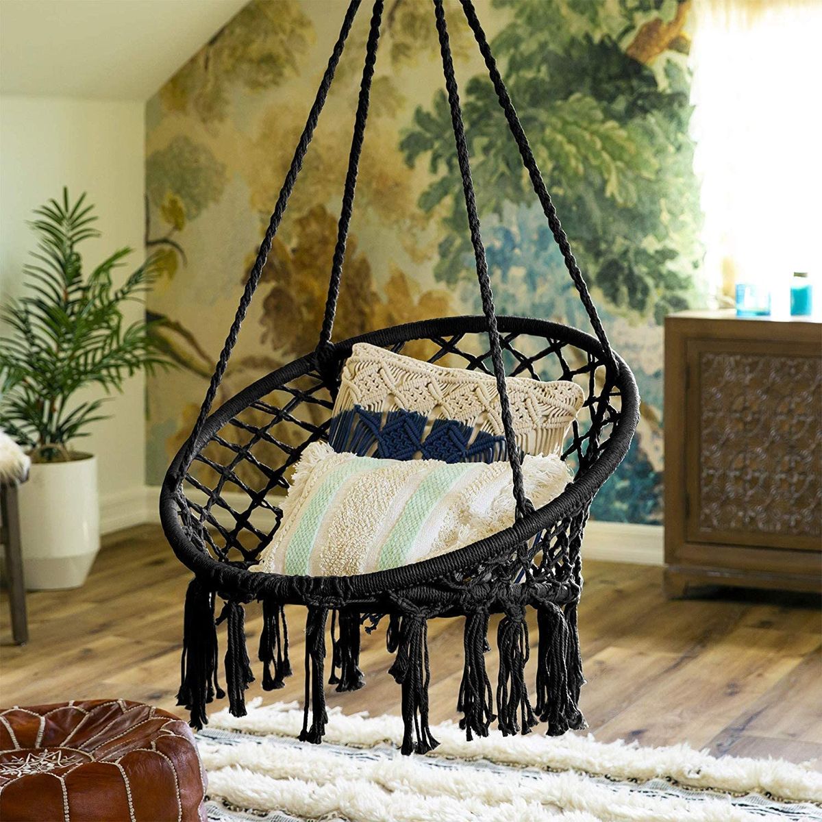Shayd - Macrame Hammock Swing Chair