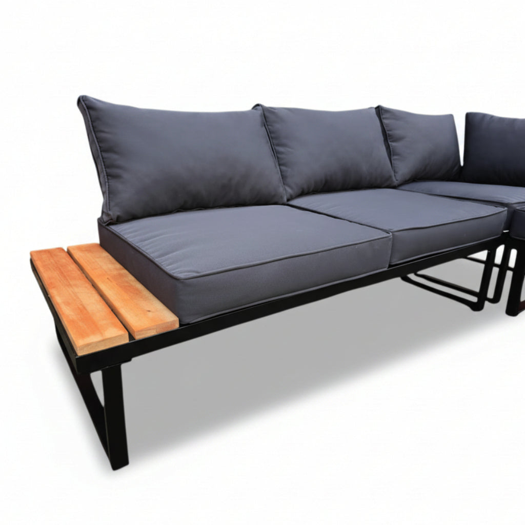 Shayd - 4pc Maldives Indoor/Outdoor Corner Sofa Set