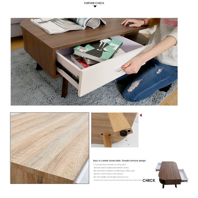 Nu Dekor - Meelo Double Draw Coffee Table