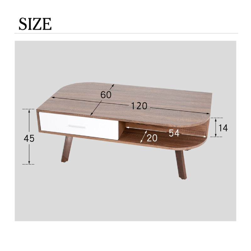 Nu Dekor - Meelo Double Draw Coffee Table