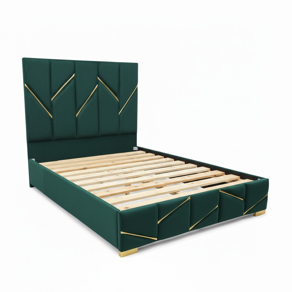 Nu Dekor - Midnight Bed Base & Headboard