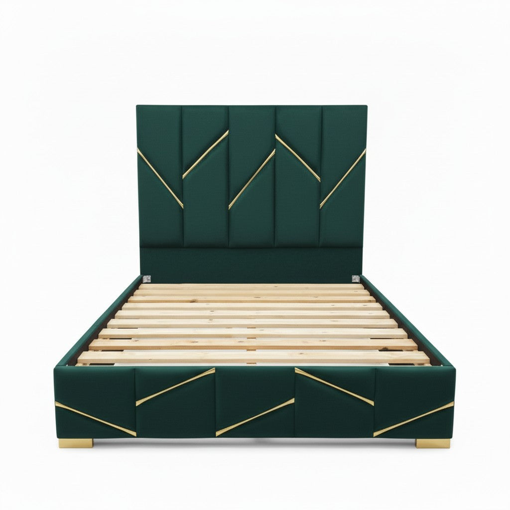 Nu Dekor - Midnight Bed Base & Headboard