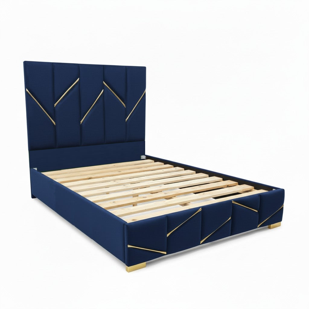 Nu Dekor - Midnight Bed Base & Headboard