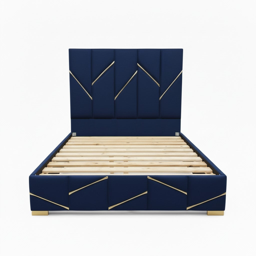 Nu Dekor - Midnight Bed Base & Headboard