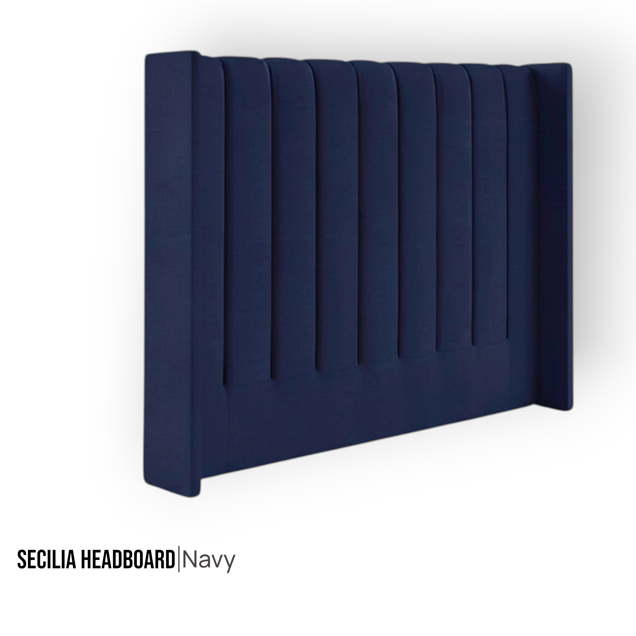 Nu Dekor - Secilia Velvet Paneled Tufted Headboard