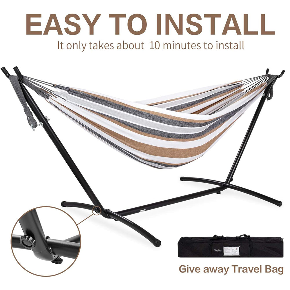 Shayd - Portable Free Standing Hanging Hammock Lounger Chair