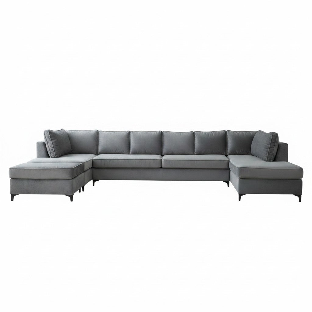 Nu Dekor - Sarah Modular U-Shape Velvet Couch