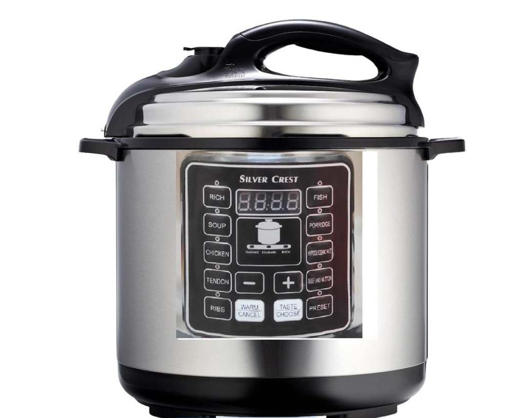 Silver Crest 6L Multifunction Digital Smart Pressure Cooker