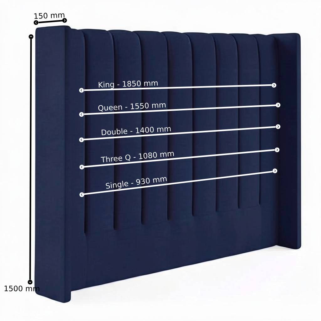 Nu Dekor - Secilia Velvet Paneled Tufted Headboard