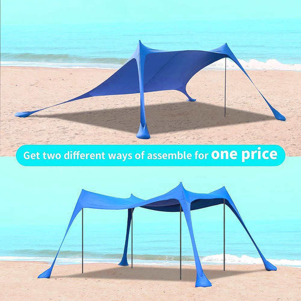 Shayd - Outdoor Beach Uv Protection Stretch Tent