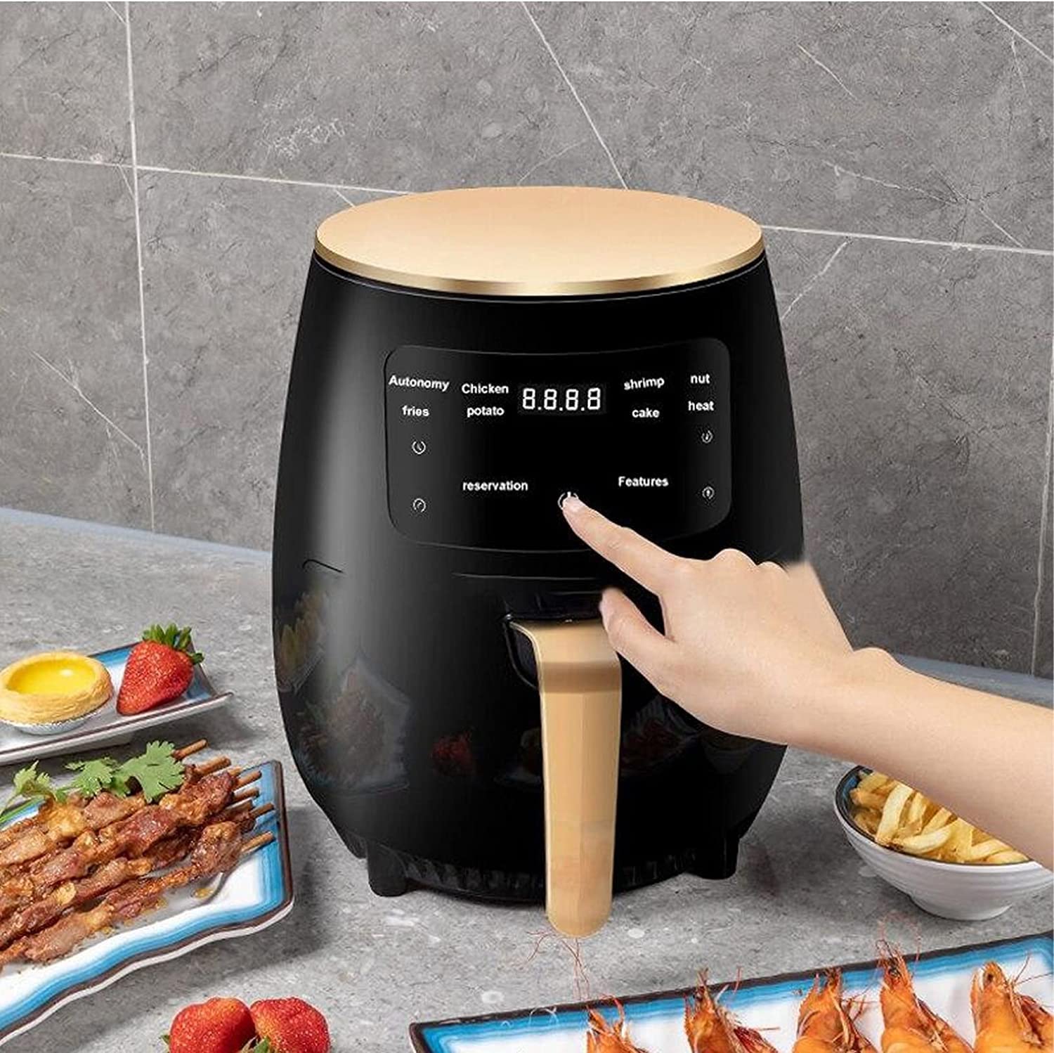 6L 7-in-1 LED Display Air Fryer