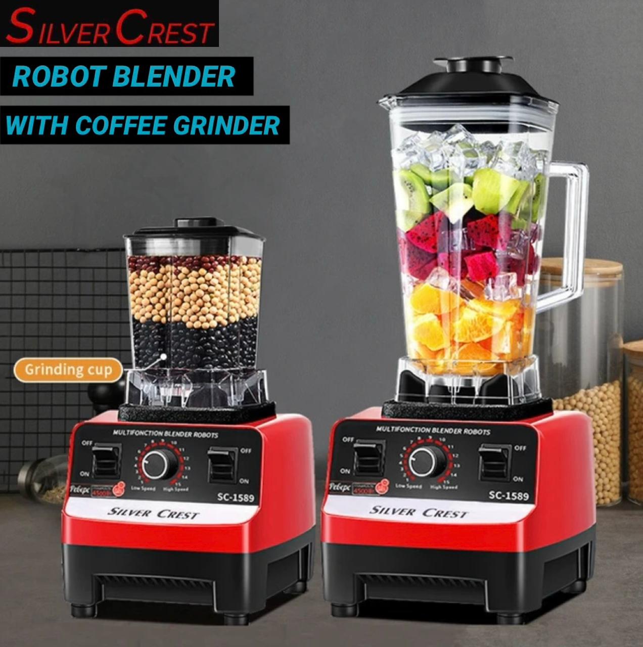 Silver Crest - 2L Robot Blender With Coffee Grinder