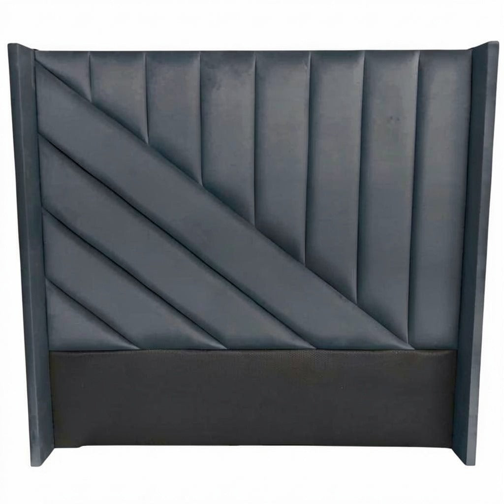 Nu Dekor - Siena Velvet Paneled Tufted Headboard