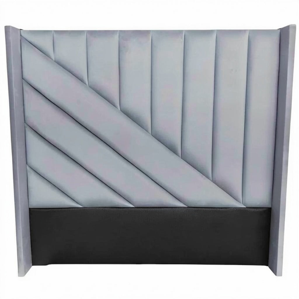 Nu Dekor - Siena Velvet Paneled Tufted Headboard