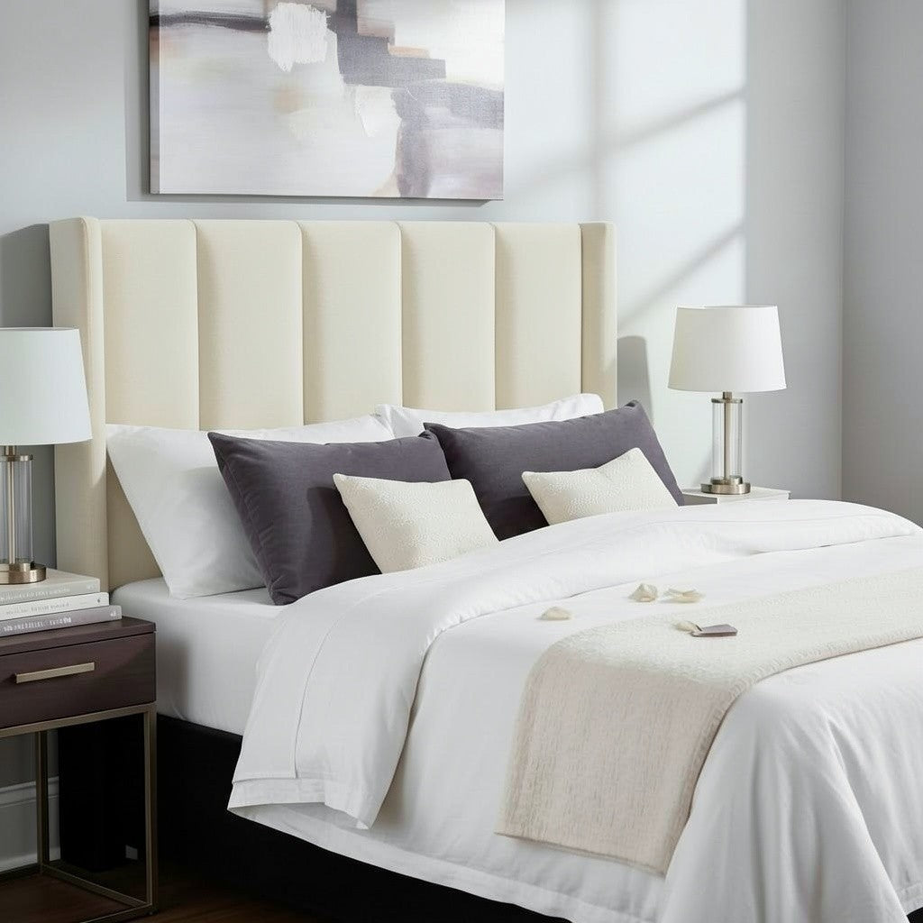 Nu Dekor - Alice Velvet Paneled Headboard