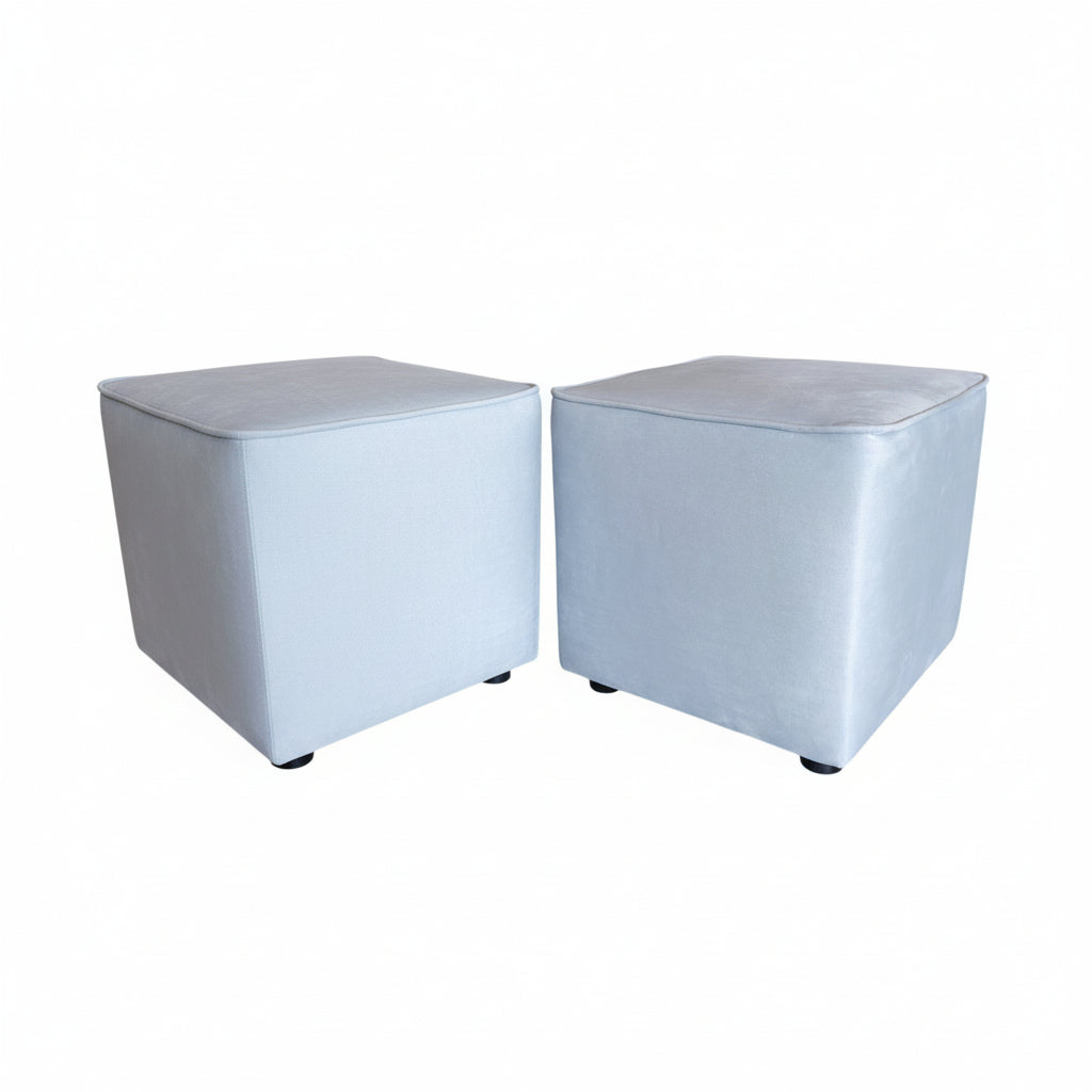 Nu Dekor - Square Ottoman Stool - Set Of 2