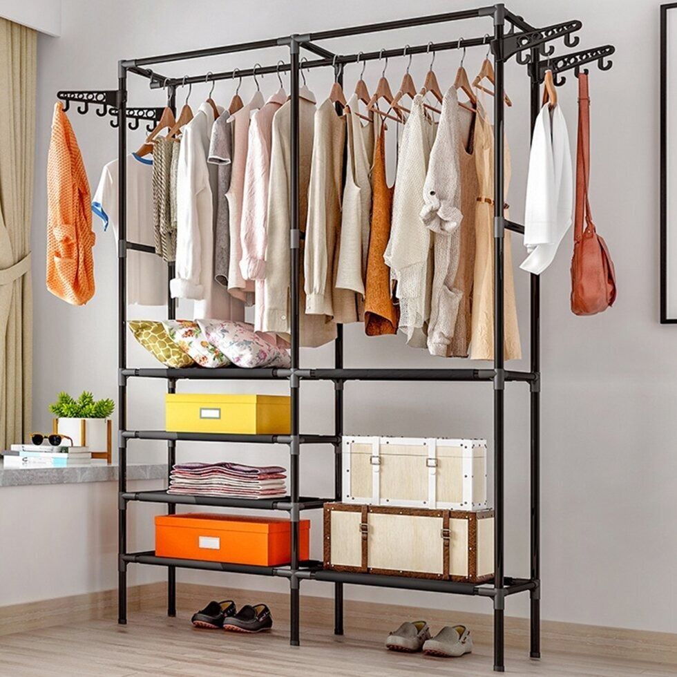 Nu Dekor - Multi-Purpose Wardrobe Storage & Hanging Stand