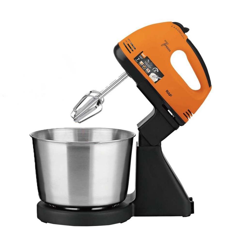 RAF 7 Speed Hand Mixer With Bowl