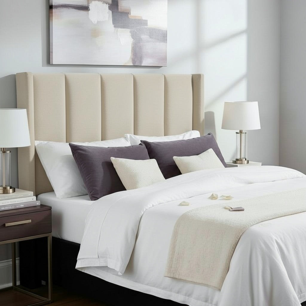 Nu Dekor - Alice Velvet Paneled Headboard