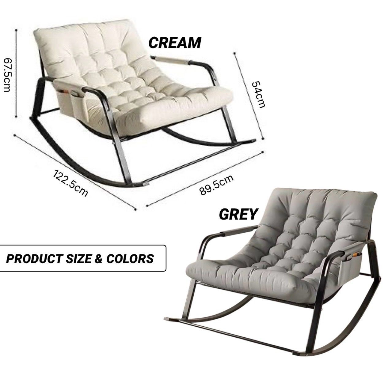 Lazy Rocking K Nu Home - Lazy Boy Rocking Chair – Homestylez