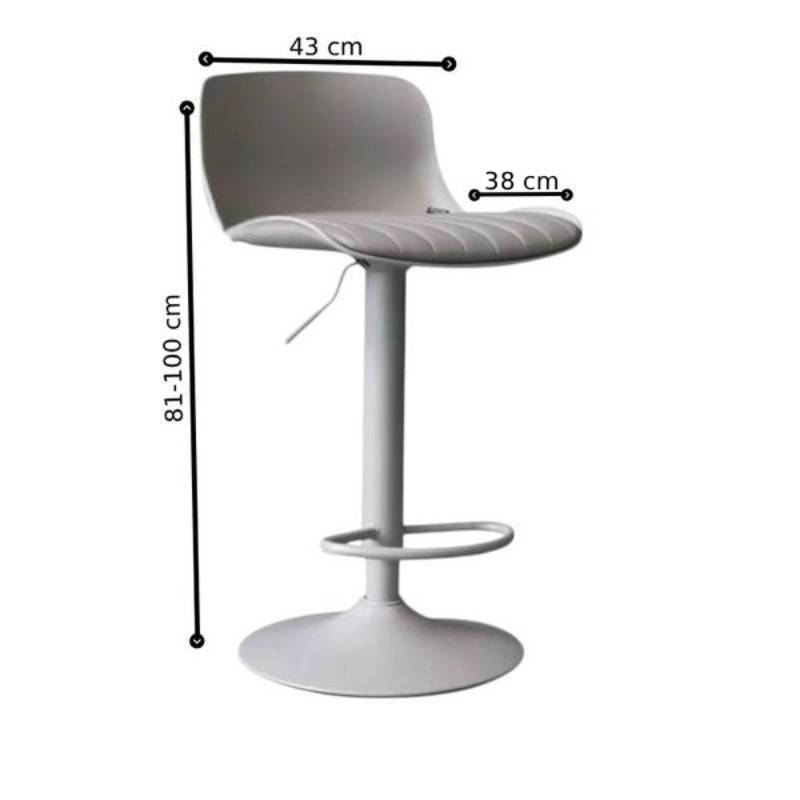 Nu Dekor - Silvo Bar Stool - Set Of 2