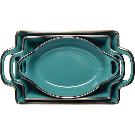 Home Pro Cookware Homepro - 3pc Fluted Bakeware Set – Homestylez
