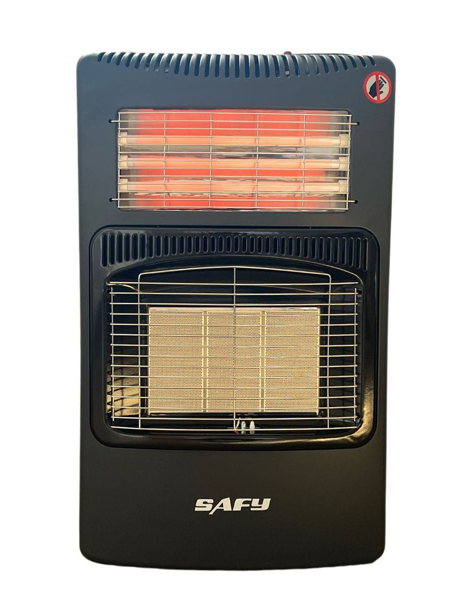 SAFY - 3 Bar Mobile Electric & Gas Heater