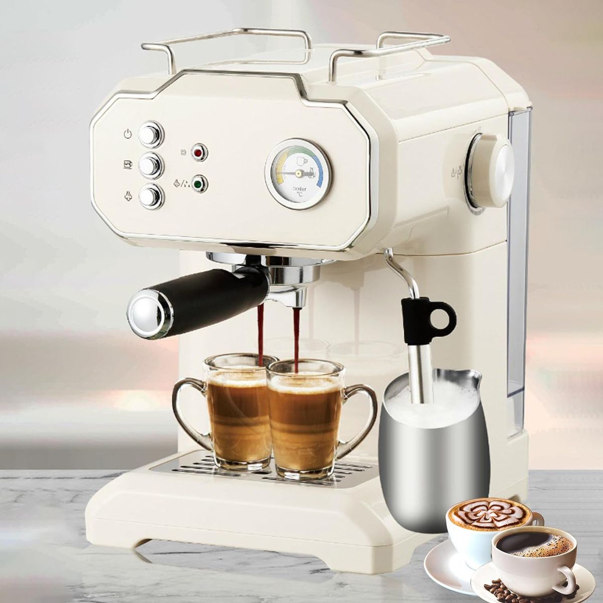 RAF 1.8L Espresso Coffee Machine