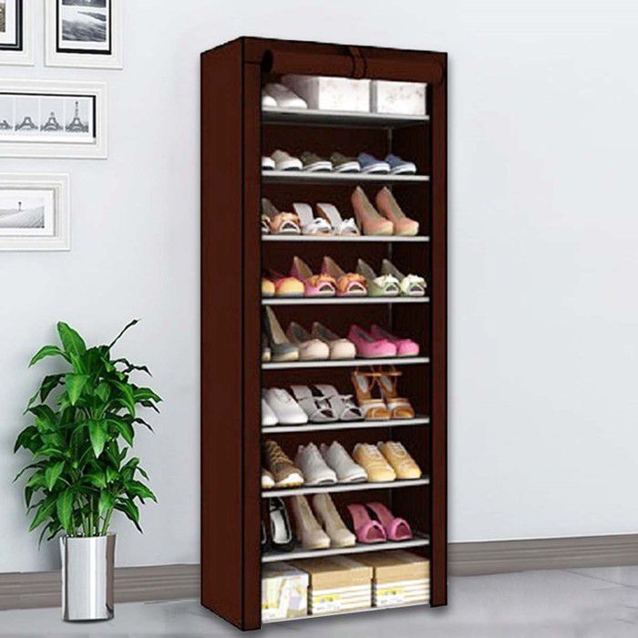 Nu Dekor - Multipurpose Portable Folding Shoe Rack 9 Tier