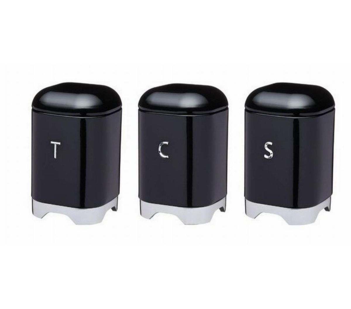 Homepro - 4pc Modern Bread Bin Canister Set