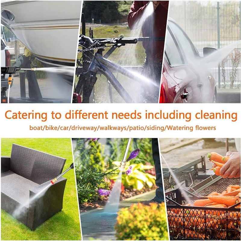 Splash - Rechargeable High-Pressure 48V Water Cleaning Gun