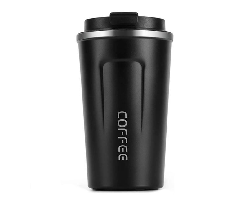 HomePro - 500ML Insulated Double Wall Travel Flask Coffee Cup