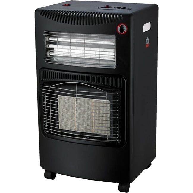 SAFY - 3 Bar Mobile Electric & Gas Heater