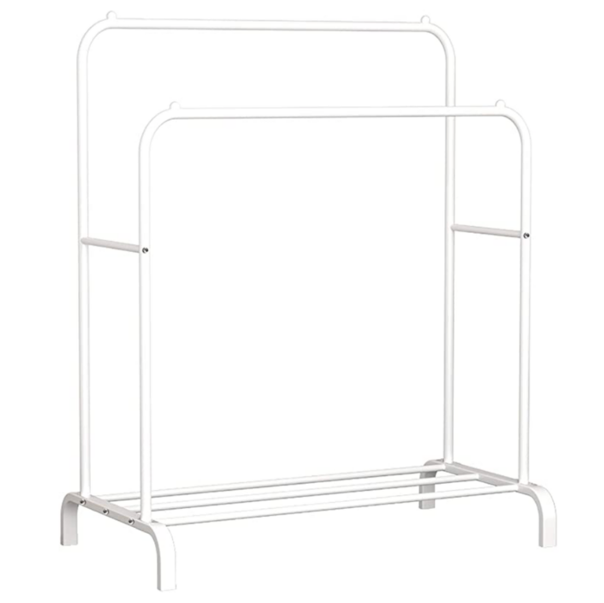 Nu Dekor - Heavy Duty Double Pole Clothes & Shoes Storage Rack