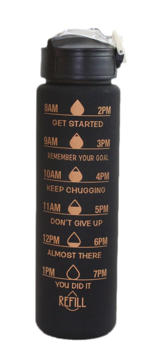 Compact - 3 Piece Motivational Water Bottle Set