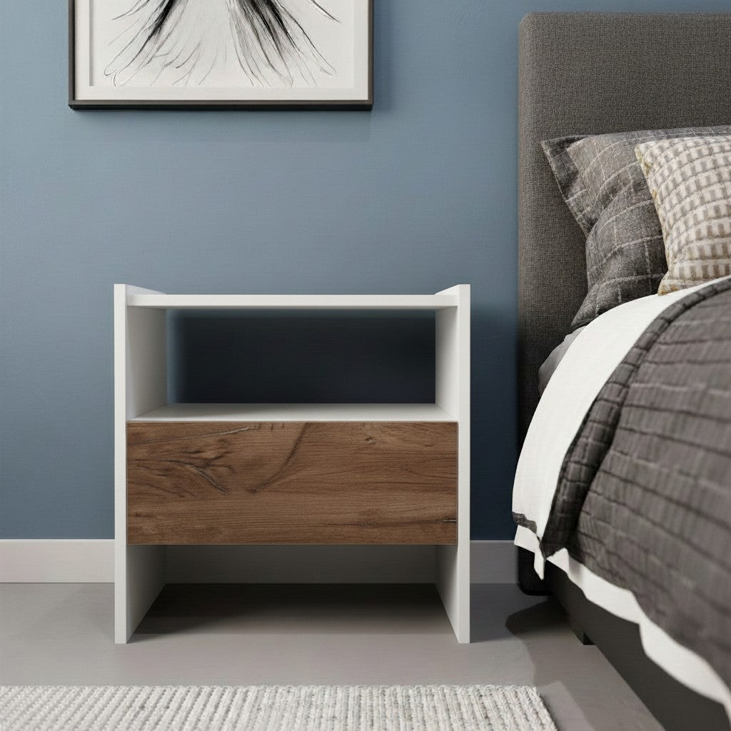 Nu Dekor - 2 Tone Anchor Bedside Pedestal