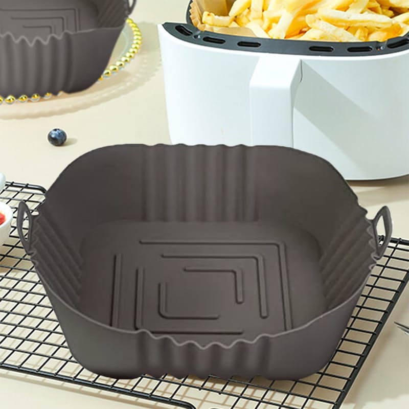 4x 20cm Square Silicone Air Fryer Liners