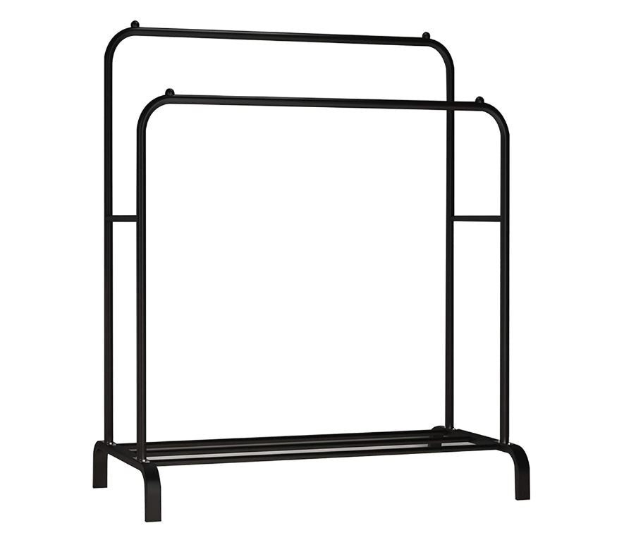 Nu Dekor - Heavy Duty Double Pole Clothes & Shoes Storage Rack