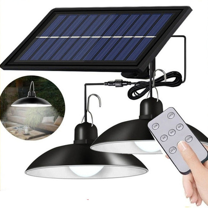 Brighta - Solar Powered Indoor/Outdoor Solar Pendant Light