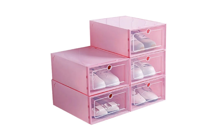 Nu Dekor - Set of 6 Foldable Stackable Storage Boxes