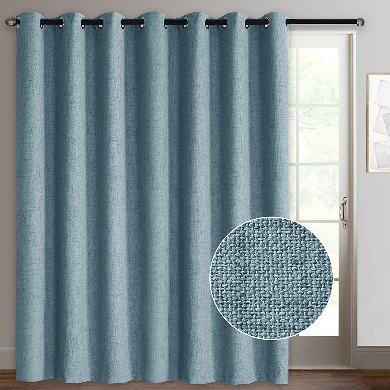 Nu Dekor - 3m Canvas Block Out Eyelet Curtains