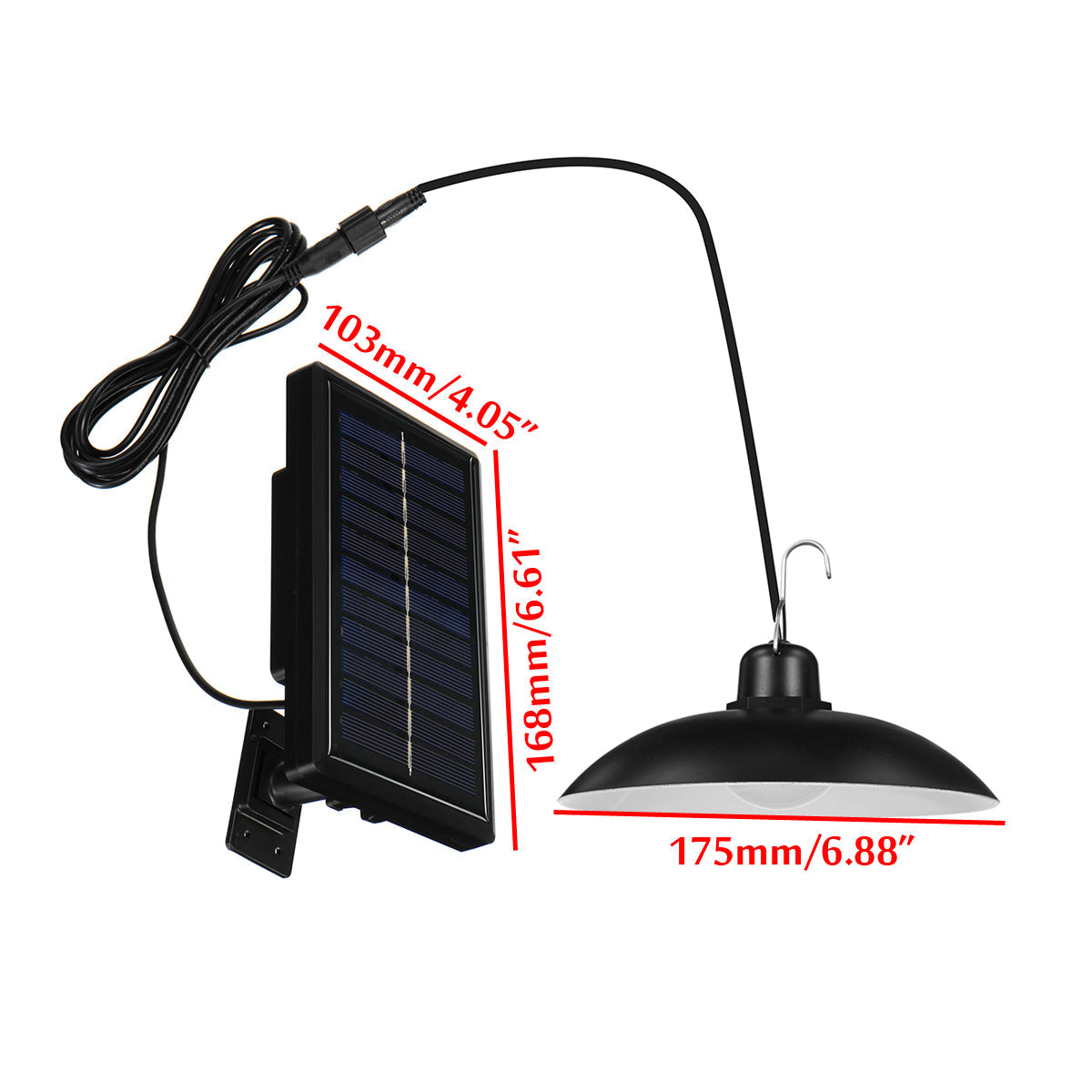 Brighta - Solar Powered Indoor/Outdoor Solar Pendant Light