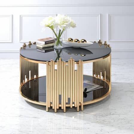 Nu Dekor - Valencia Stylish Glass Coffee Table